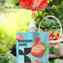 Hethstia Konjac Jelly Strawberry Flavor with Collagen Peptides 10 Packs and Konjac Angel Hair Gluten Free 12 Packs Low Calorie, Keto, Sugar Free, Healthy Food 5