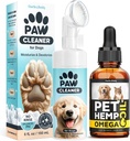 Charlie & Buddy Dog Paw Cleaner for Dogs of Small, Medium, Large Sizes, Hеmp Oil for Dogs - Omega 3,6,9 for Skin, Coat, Anxiеty Relief and Jоint Pаin 2