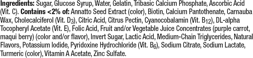 Centrum Multivitamin Gummy for Adults 50 Plus, Assorted Flavor, Fruit, 120 Count 4