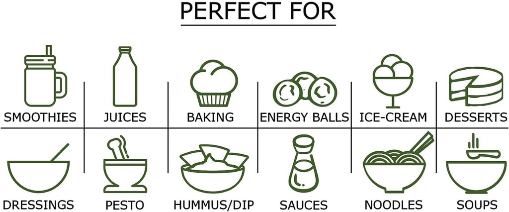 Food to Live Organic Chlorella Powder, 4 Ounces — Non-GMO, Kosher, Raw Green Algae, Vegan Superfood, Bulk, Pure Vegan Green Protein, Rich in Vitamins and Minerals, Great for Drinks, Broken Cell Wall 5