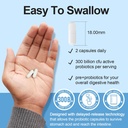 Probiotic 300 Billion CFU - 12 Strains with Organic Prebiotics for Digestive & Gut, Immune, Bloating Health - Probiotics for Women and Men - Daily Dairy Free, Shelf Stable - 60 Counts 6