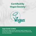 Naturalis Vegan Omega 3 DHA, EPA & DPA from Algae | Vegan Society Certified, Sustainably Sourced, True Full Spectrum | 60 Veggie Softgels (Carrageenan Free) 5