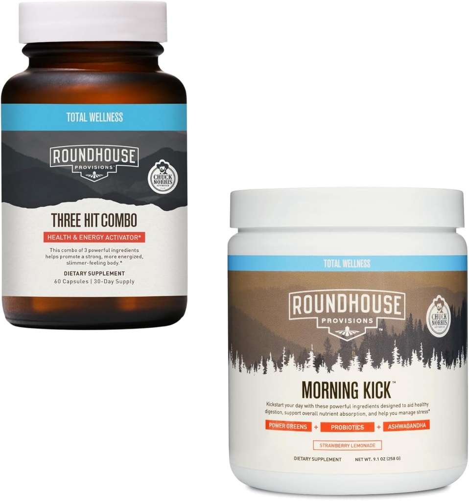 Roundhouse Provision Morning Kick and 3-Hit Combo Essentials Bundle 2
