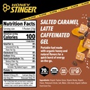 Honey Stinger Organic Salted Caramel Energy Gel, Caffeinated & Gluten Free, for Exercise, Running and Performance, Sports Nutrition for Home & Gym, Pre and Mid Workout, 12 Pack, 13.2 Ounce 3