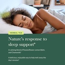 Gaia Herbs Sleep & Relax Herbal Tea - Supportive Sleep Aid for a Natural Calm to Prepare for a Good Night’s Rest* - With Passionflower, Chamomile & Lemon Balm - 16 Caffeine-Free Tea Bags 6