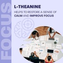 L-Theanine 250mg 180 Vcaps - Bonus Size - 180 Servings - HIGH Potency - Promotes Relaxation - Vegan 6