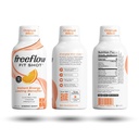 Freeflow Fit Energy Shots, Orange Slice, Natural Caffeine Boost with L-theanine, Ginseng, Vitamins, Prebiotics, Electrolytes (6 Count, 2oz Shots) 5