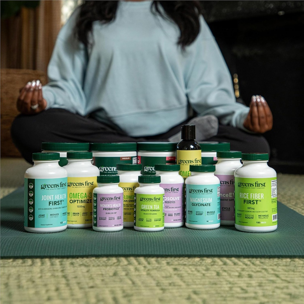 Greens First Joint Health First - Natural Joint Support Supplement with MSM, Turmeric, Ashwagandha, & Ginger - for Joint Support - Non-GMO/Dairy-Free/Gluten-Free (120 Softgels) 5