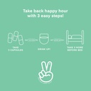 A dose of Recovery|Liver Detox | Made in USA | USDA | Hydration Support for Better Morning Recovery Asian Flush | Dihydromyricetin DHM, Quercetin, Vitamin B, Milk Thistle, Prickly Pear, | (45 Pills) 4