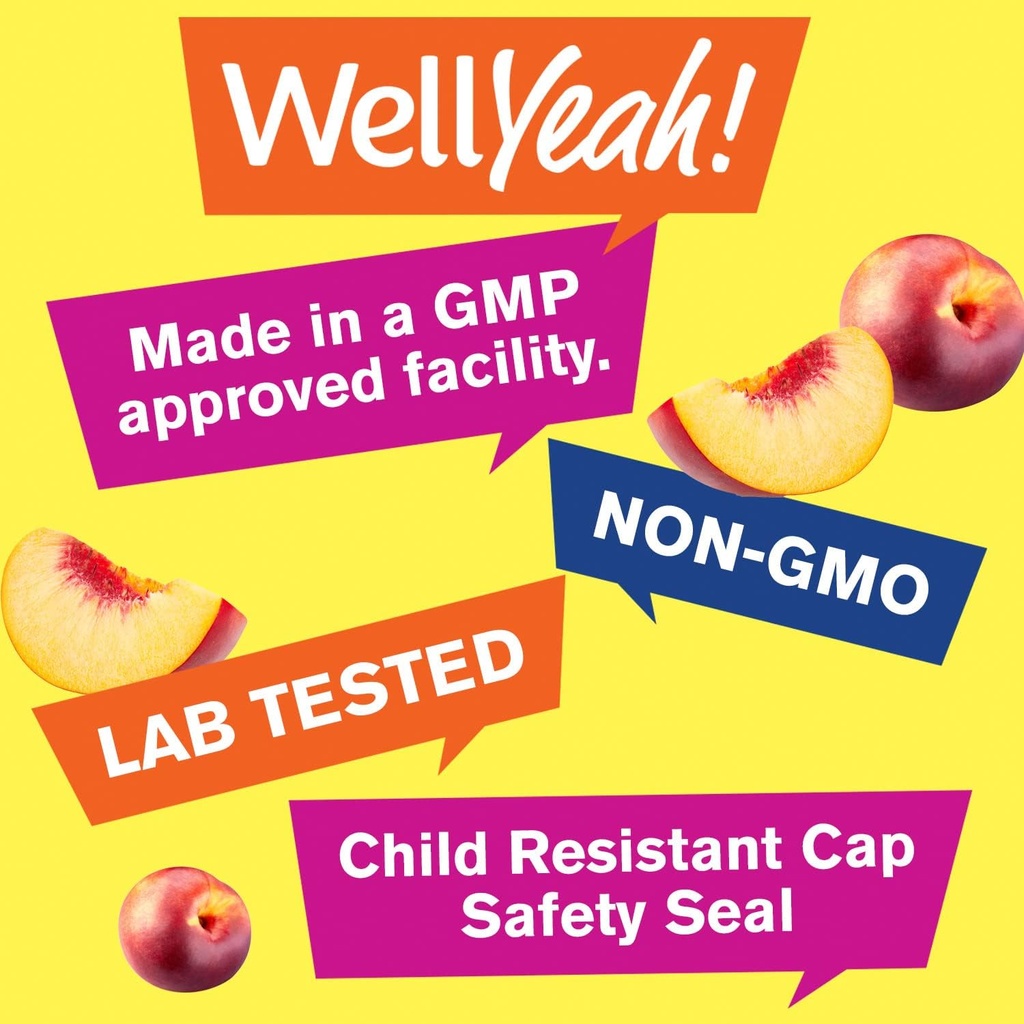 WellYeah Turmeric Curcumin Gummies with Black Pepper - Antioxidant and Digestive Support - Skin Health, and Immune Function - Vegan, Non-GMO - 60 Count 6