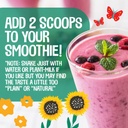 EarthChimp Organic Vegan Protein Powder - with Probiotics - Non GMO, Dairy Free, Non Whey, Plant Based Protein Powder for Women and Men, Gluten Free - 26 Servings 32 Oz (Plain & Unsweetened) 4