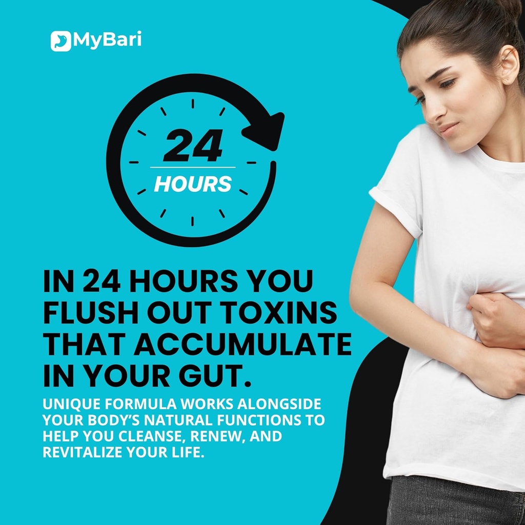 15 Day Cleanse - Gut and Colon Support - Advanced Gut Cleanse Detox for Women & Men with Senna, Cascara Sagrada & Psyllium Husk - Non-GMO - Made in USA - 30 Capsules 3