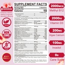 (2 Pack) Sugar Free Methylated Multivitamin for Women Gummies with Calcium, D3 K2, Inositol, Folate, Biotin, Iron, Vitamin A, C, E, B Complex - Multi Vitamins & Minerals - Energy, Immune, Bone - Vegan 3