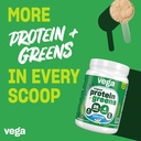 Vega Protein and Greens Protein Powder, Vanilla - 20g Plant Based Protein Plus Veggies, Vegan, Non GMO, Pea Protein for Women and Men, 21.7 Ounce (Packaging May Vary) 4
