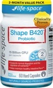 Life-Space Shape B420 Probiotics for Shape Better, GLP-1 Boost, 2 Month Serving, Clinically Backed Metabolism Support, Probiotics for Women and Men, 60 Vegetarian Capsules 2