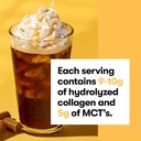 Perfect Keto Collagen Peptides Protein Powder with MCT Oil, Hydrolyzed Collagen, Type I & III Supplement, Gluten Free Grass Fed, Low Carb, Keto Coffee Creamer, Collagen for Women & Men, Cinnamon Toast 4