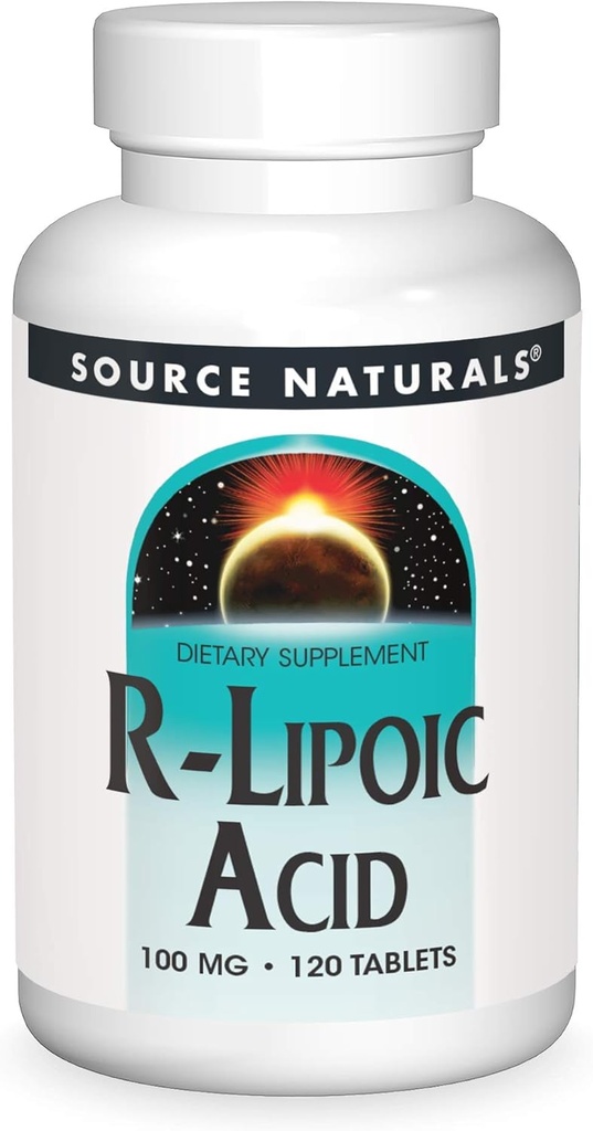Source Naturals R-Lipoic Acid 100mg, 120 Tablets 2