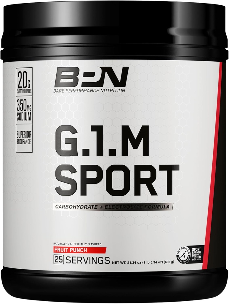 BARE PERFORMANCE NUTRITION BPN Recover & G1M Fruit Punch Bundle 6