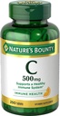 Nature's Bounty Vitamin C 500 mg Tablets 100 ea (Pack of 2) 6