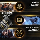 8in1 Cortisol Shield - Ashwagandha and Magnesium, Rhodiola Rosea, Lions Mane, Sea Moss, Turmeric, St Jonh's Wort - Mind& Mood Balance, Rest Well, Support Immume - 60 Capsules 4