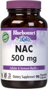Bluebonnet NAC Supplement N-Acetyl-L-Cysteine 500 mg - Antioxidant Cellular Health & Immune Support - Free-Form Amino Acid for Women & Men - Non-GMO, Kosher, Gluten-Free - 90 Vegetable Capsules 2