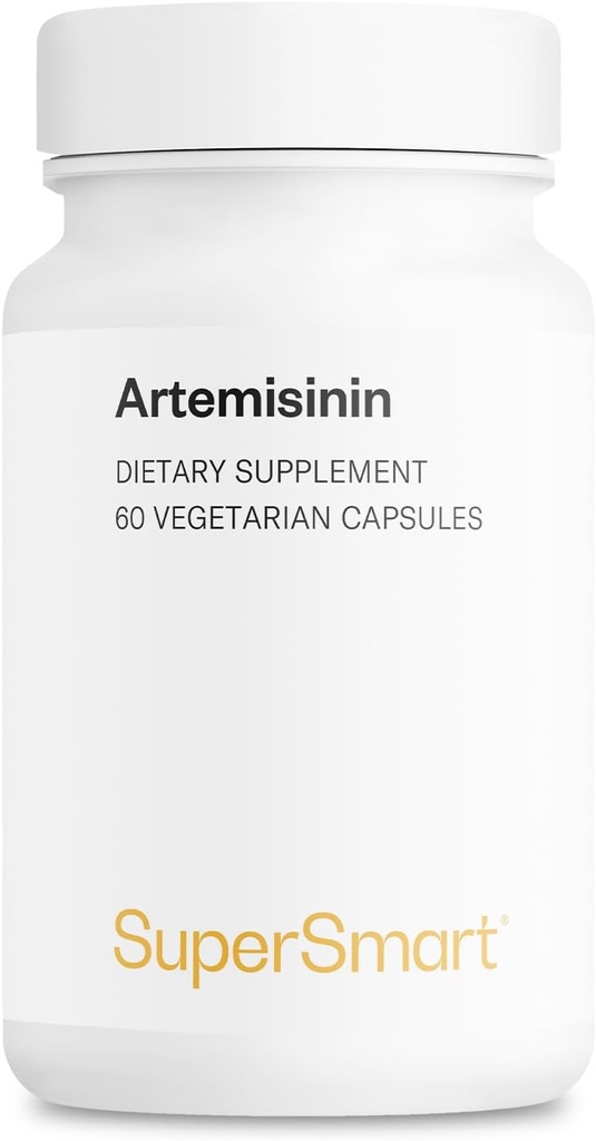 Supersmart - Artemisinin 300 mg Per Day - Artemisia Annua Standardized to 98% Artemisinin - Boost Immune System | Non-GMO & Gluten Free - 60 Vegetarian Capsules 2