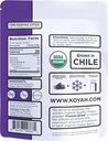 KOYAH - Organic Maqui Berry Powder 30 Servings (1 Scoop = 146 Berries or 1/8 Cup Fresh), Chile Grown, Freeze-Dried, Whole-Berry Powder 3