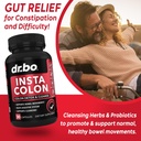 Colon Cleanser Detox & Chlorophyl Liquid Drops - 15 Day Colon Cleanse Pills with Ginger, Liquid Chlorophyll Drops Body Odor Internal Deodorant - Poop Bowel Movement Supplements Intestinal Gut Support 5
