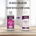 Buried Treasure Elderberry ACF with 4,000 mg Elderberry Sambucus Whole Fruit Concentrate, Vitamin C Plus Raw Local Honey Liquid Immune Support 16 oz 3