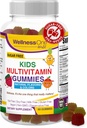 WellnessOne Kids Multivitamin Gummies - Sugar-Free Immune Support Supplement Packed with Vitamin C, B6, B12, Folic Acid & More - Natural Strawberry, Pineapple & Orange Flavors - 60 Gummy Vitamins 2