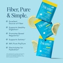 Psyllium Husk Fiber Lemonade 20 Count Travel Packs (6g Per Packet) - Psyllium Husk Powder for Digestive Health & Bloating Relief, Gluten Free, Sugar Free Prebiotic Fiber Powder, Non-GMO Supplement 3