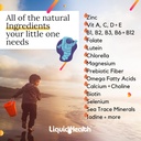 LIQUIDHEALTH Liquid Multivitamin for Kids Children and B Complex Liquid Super Energy Boost B Vitamins Supplements 5