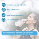 Absonutrix Zeolite Volcanic Activated with Tudca Advanced Formula 390 mg, 4 Oz Liquid, 302 Servings, Made in USA, Quick Absorption,Non-GMO, GMP Certified Facility, Cruelty-Free Products 6