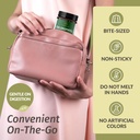 HERBAMAMA Chlorophyll Detox Gummies - 50mg Sodium Copper Chlorophyllin Internal Deodorant for Body Odor Support - Vegan, Non-GMO Antioxidant Supplement - 90 Pectin-Based Apple-Flavored Chews 6