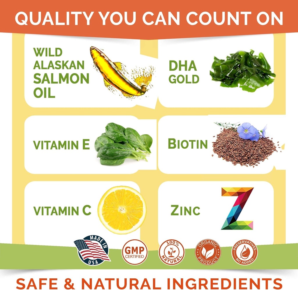 PAWFECTCHEW Fish Oil Omega 3 for Dogs - Allergy Relief - Joint Health - Itch Relief, Shedding - Skin and Coat Supplement - Alaskan Salmon Oil Chews - Omega 3 6 9 - EPA & DHA Fatty Acids 5