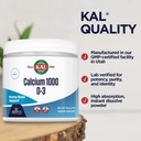 KAL Calcium Vitamin D-3 ActivMix, Powder Calcium Supplement, Bioavailable Calcium Lactate and Gluconate, Bone Health Support, Unflavored, Non-GMO, Gluten Free, 60-Day Guarantee, 31 Servings, 10.9 oz 5