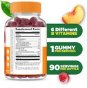 Lifeable Vitamin B Complex Gummies for Adults | with Vitamin C | Great Tasting Vitamin B Gummies | for Energy and Nerve System | Vegan B Complex Vitamins for Women, Men | 90 Gummies 3