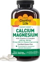 Country Life Target-Mins Calcium Magnesium with Vitamin D-Complex, 1000mg/500mg/10mcg, 360 Vegan Capsules, Certified Gluten Free, Certified Vegan, Verified Non-GMO Verified… 2