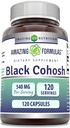 Amazing Formulas Black Cohosh Supplement | 540 Mg per Serving | Capsules | Non-GMO | Gluten-Free | Made in USA (1 Pack | 120 Count) 2