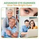 2 Pack Lutein Gummies 25mg, Sugar Free Lutein Zeaxanthin Supplements Gummies, Eye Health Supplement for Adults, Eye Vitamins Lutein for Vision and Blue Light Protection, Mango Flavor, 120 Count 4