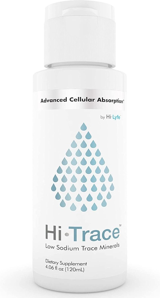Hi-Trace Trace Mineral Drops | Made with 72 Essential Minerals | Supports Healthy Skin, Hair & Nails | Supports Vitamin & Nutrient Absorption | by Hi-Lyte | 120 Servings 2