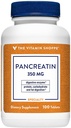 The Vitamin Shoppe Pancreatin 500MG, Natural Digestive Enzyme Supplement, Supports Digestion of Fats, Protein, Carbohydrates (100 Tablets) 2
