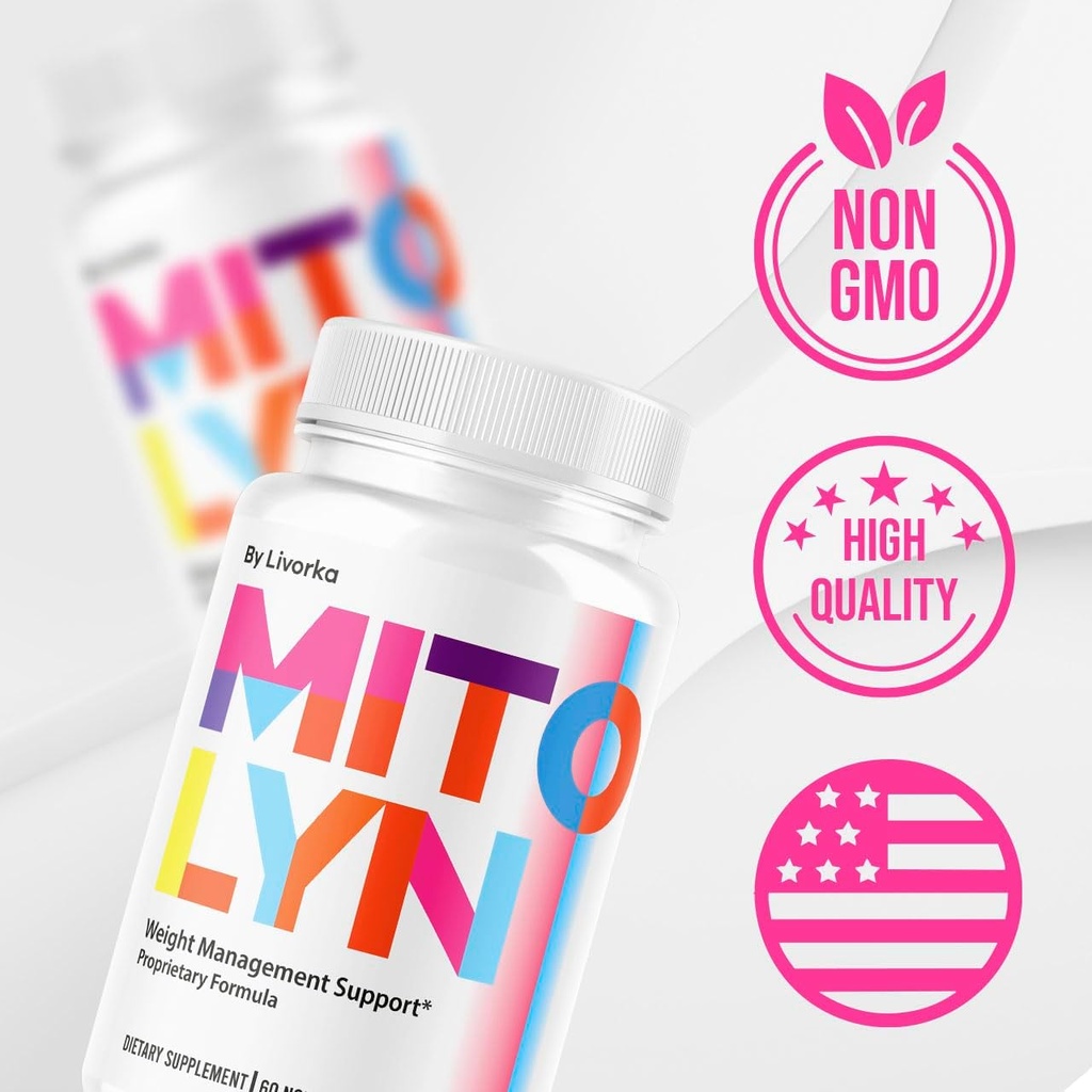 (5 Pack) Mitolyn Capsules - Mitolyn, Mitolyn Advanced Formula Pills, Mitolyn Supplement, Mito Lyn, Mito Lyn Pills, Mitolyn Support, Mitolyn Pill, Mitolyn Supplement Pills, 300 Capsules for 5 Months 6