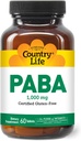 Country Life, Paba 1000Mg, 60 Count 2