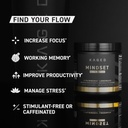 Kaged Nootropic Mindset Elite, Focus and Productivity Supplement, Organic Caffeine, Supports Working Memory, Focus, Energy, and Mood*, Strawberry Lemonade - 30 Servings 5
