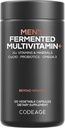 Codeage Men’s Daily Multivitamin – 25+ Essential Vitamins & Minerals, Organic Whole Foods, Probiotics, Omega-3, Zinc, Vitamins A, B, C, D, E & K, 2 Pack 2