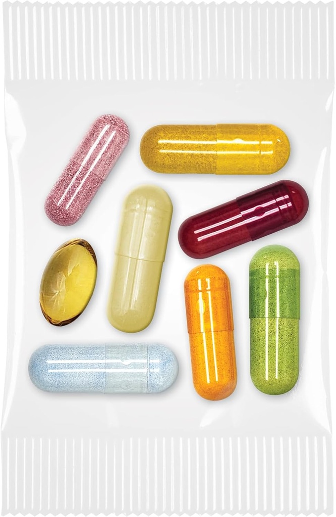 Daily Start Complete Daily Vitamin Pack | 10X Energy & Stamina Booster | Vitamin A, B, C, D, E, B12, Minerals, Ashwagandha, Panax Ginseng, Yerba Mate, Green Tea (30 Packets) 6