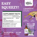 Wild & Organic Vitex Tincture - Vitex Chasteberry Supplement for Women - Liquid Chaste Tree Berry Extract for Good Mood - Vegan, Sugar & Alcohol-Free Herb Drops - 4 fl oz 4