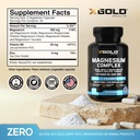 Micronized Magnesium Complex Plus B6 | Zinc Magnesium Oxide, Bisglycinate Chelate,Citrate, Malate | Taurate | Bones, Muscle, Energy,Immune System High Absorption - Made in The USA 3