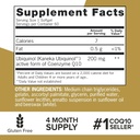 Qunol Ubiquinol CoQ10 200mg Softgels, Ubiquinol 200mg - Active Form of Coenzyme Q10, Antioxidant for Heart Health - 60 Count (Pack of 2) 6